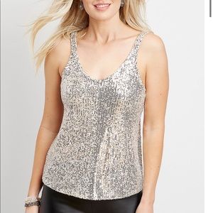 Sequined Tank